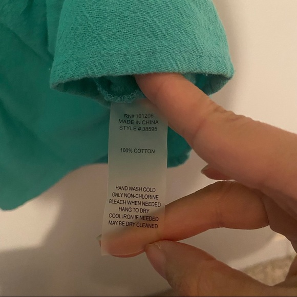 Soft Surroundings Shirt Size Medium - Picture 5 of 11